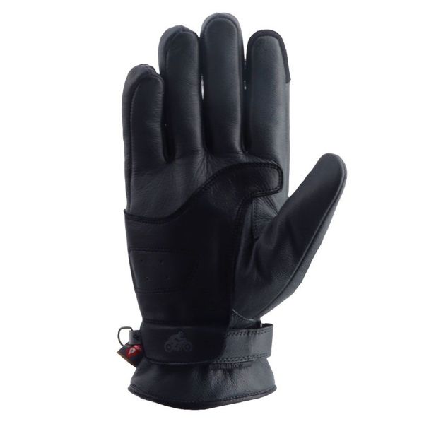 Helstons Blues Winter Leather Black