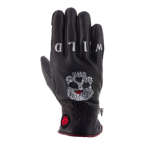 Gants Moto Helstons Bonnie Summer Black Gants Moto Helstons Bonnie Summer Black