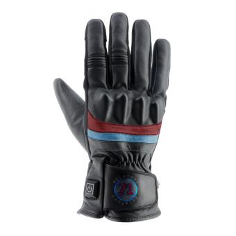 Gants Moto Helstons Bora Chauffant Black Red Blue Gants Moto Helstons Bora Chauffant Black Red Blue
