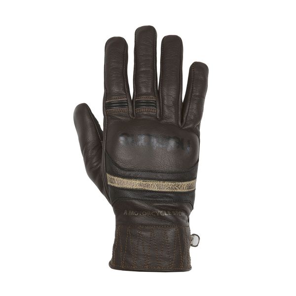 Gants Moto Helstons Bora Winter Brown Beige