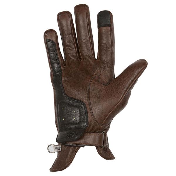 Helstons Condor Leather Camel Black