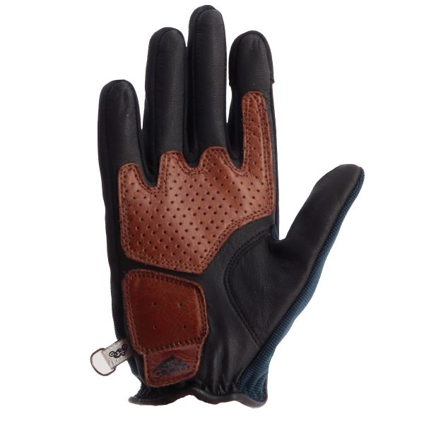 Helstons Duna Lady Summer 4Ways Leather Bleu Tan