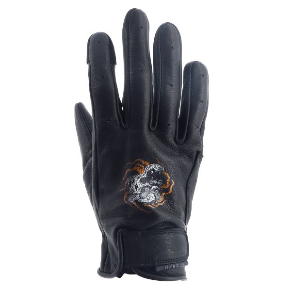 Gants Moto Helstons Feline Summer Leather Noir Gants Moto Helstons Feline Summer Leather Noir