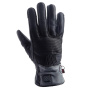 Gants Moto Helstons Fender Chauffant Leather Black Grey