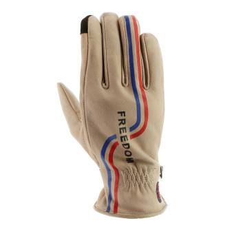 Gants Moto Helstons Freedom Lady Summer Beige Blue Red