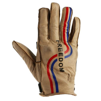 Gants Moto Helstons Freedom Summer Beige Blue Red