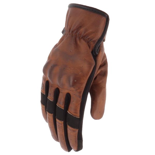 Gants Moto Helstons Holy Summer Girl Camel Black