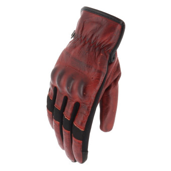 Gants Moto Helstons Holy Summer Girl Red Black