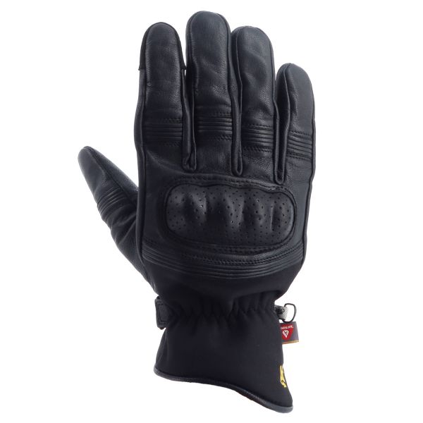 Gants Moto Helstons Horizon Winter Leather Black
