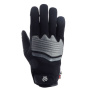 Gants Moto Helstons Jazz Winter 4Ways Leather Black Grey