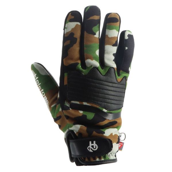 Gants Moto Helstons Jazz Winter 4Ways Leather Camo Black