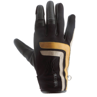 Gants Moto Helstons Jeff Summer Black Gold Beige Gants Moto Helstons Jeff Summer Black Gold Beige