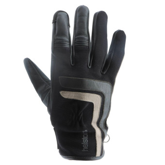 Gants Moto Helstons Jeff Summer Black Kaki Beige Gants Moto Helstons Jeff Summer Black Kaki Beige