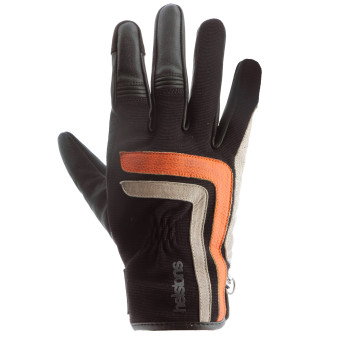 Gants Moto Helstons Jeff Summer Black Orange Beige Gants Moto Helstons Jeff Summer Black Orange Beige