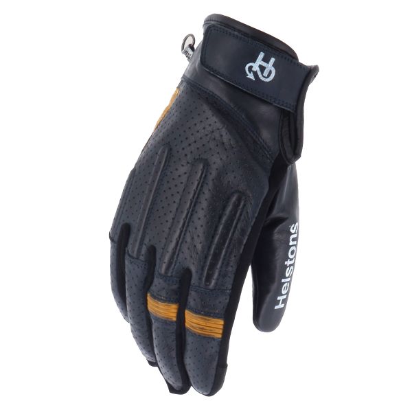 Gants Moto Helstons Leo Air Summer Blue Gold