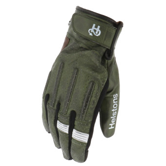 Gants Moto Helstons Leo Air Summer Khaki Brown
