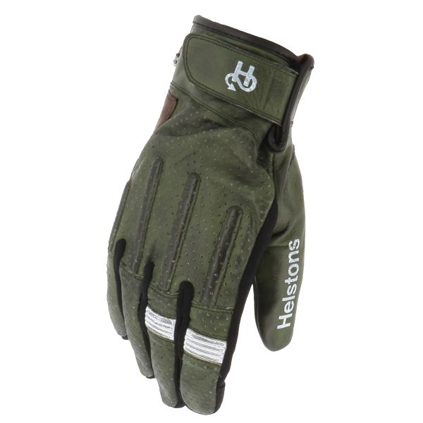 Gants Moto Helstons Leo Air Summer Khaki Brown