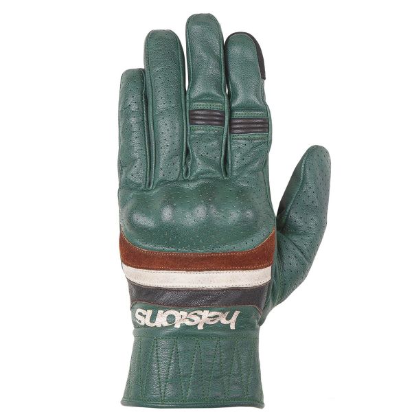 Gants Moto Helstons Mora Air Summer Green Brown