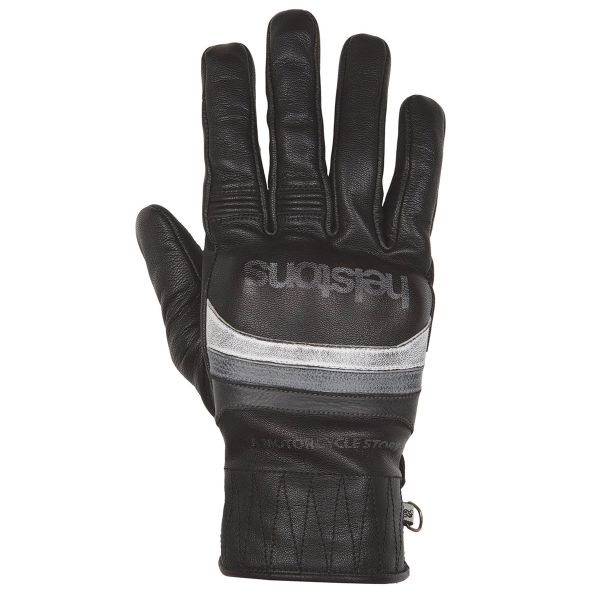 Gants Moto Helstons Mora Black White Grey