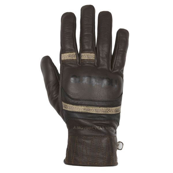 Gants Moto Helstons Mora Summer Brown Black Beige