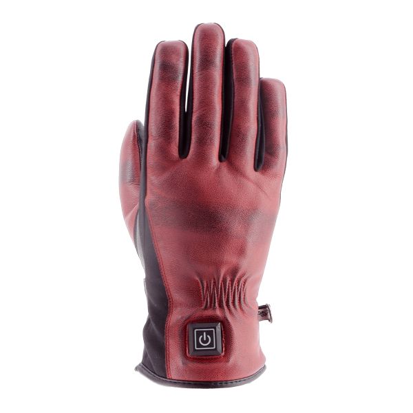 Gants Moto Helstons Nelly Chauffant Red Black