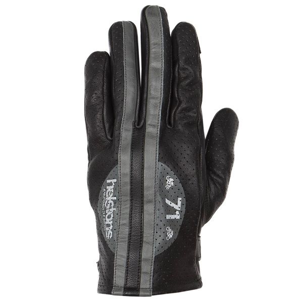 Gants Moto Helstons Record Air Summer Black Grey