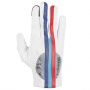 Gants Moto Helstons Record Air Summer White Blue Red