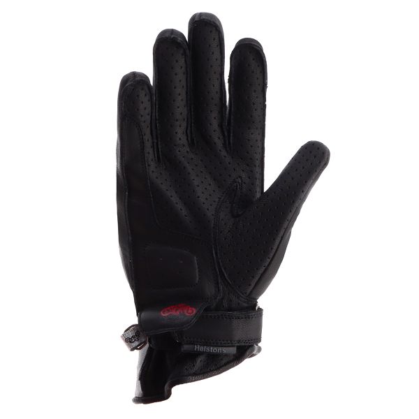 Helstons Rody Air Lady Summer Leather Noir Gris Rouge