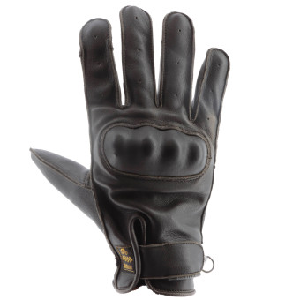 Gants Moto Helstons Roko Brown Black Gants Moto Helstons Roko Brown Black