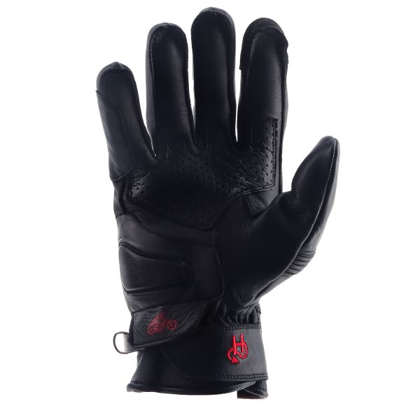 Helstons Run Summer Leather Noir