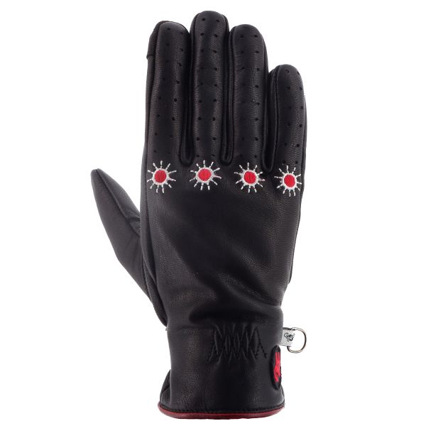 Gants Moto Helstons Shine Summer Black Gants Moto Helstons Shine Summer Black