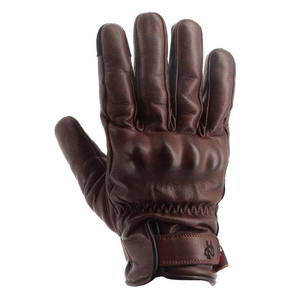 Gants Moto Helstons SKA Winter Leather Choco Black Gants Moto Helstons SKA Winter Leather Choco Black