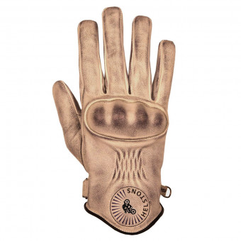 Gants Moto Helstons Sun Summer Beige Black Gants Moto Helstons Sun Summer Beige Black