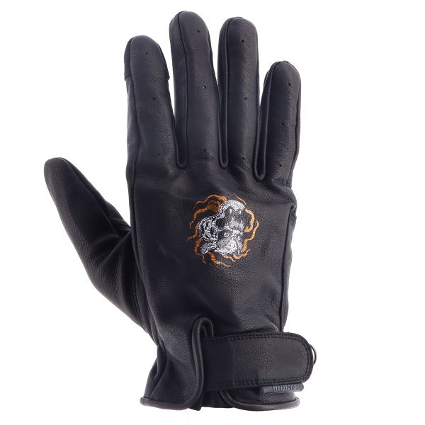 Gants Moto Helstons Tiger Summer Leather Noir