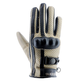 Gants Moto Helstons Tinta Summer Beige Black Gants Moto Helstons Tinta Summer Beige Black