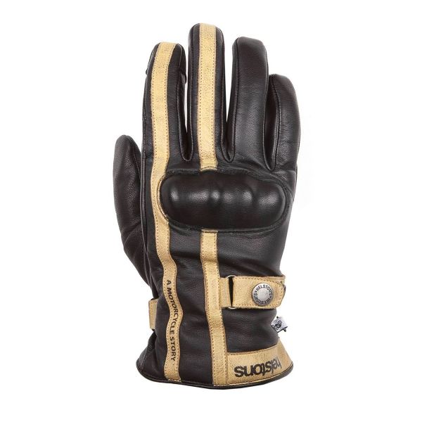 Gants Moto Helstons Tinta Winter Lady Black Beige