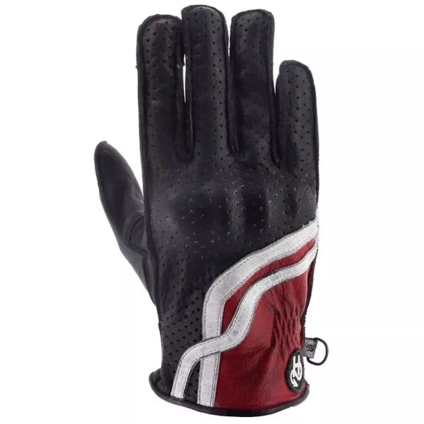 Gants Moto Helstons Virage Lady Summer Black Burgundy