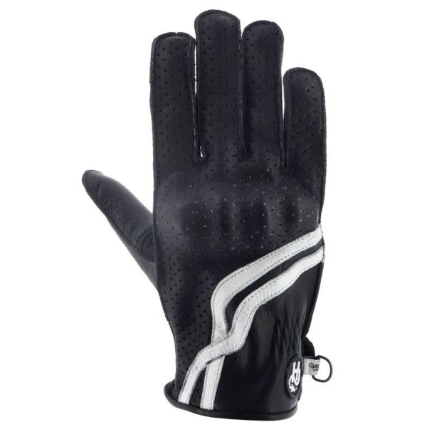 Gants Moto Helstons Virage Lady Summer Black White