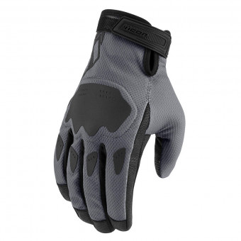 Gants Moto ICON Hooligan CE Glove Grey Gants Moto ICON Hooligan CE Glove Grey