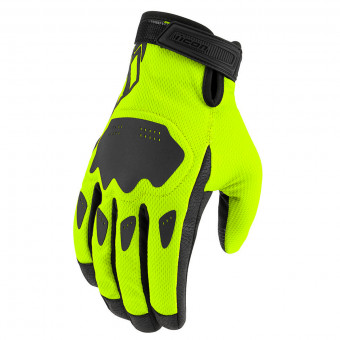 Gants Moto ICON Hooligan CE Glove Hi-Viz Gants Moto ICON Hooligan CE Glove Hi-Viz