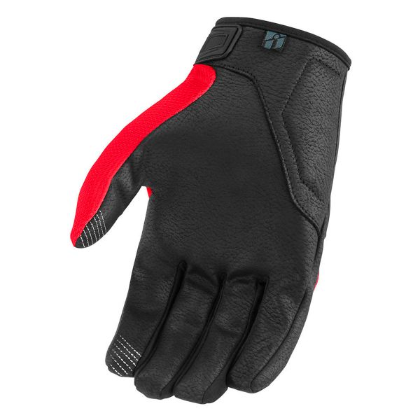 ICON Hooligan CE Glove Red