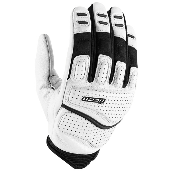 Gants Moto ICON Superduty 2 White
