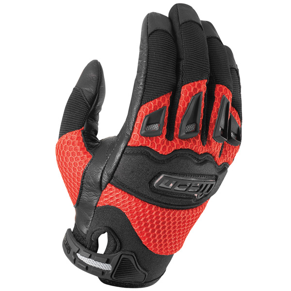 Gants Moto ICON Twenty-Niner Red