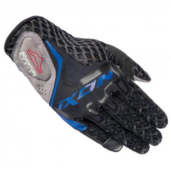 Gants Moto Ixon Dirt Air Black Anthracite Blue