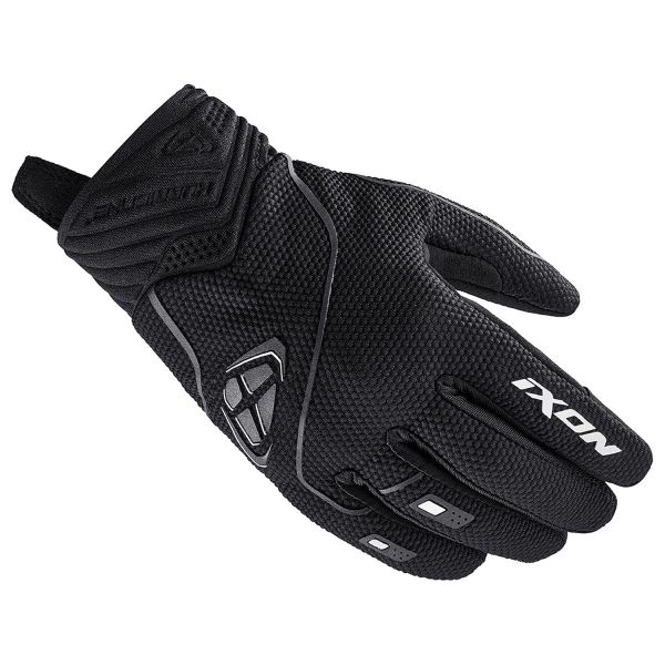 Gants Moto Ixon Hurricane 2 L Black White Gants Moto Ixon Hurricane 2 L Black White