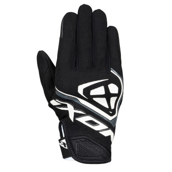 Gants Moto Ixon Hurricane CE Black White