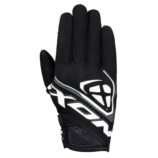 Gants Moto Ixon Hurricane Kid Black White