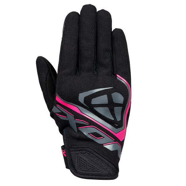Gants Moto Ixon Hurricane Lady Black Fuchsia
