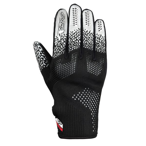 Gants Moto Ixon Ixflow Knit Black White