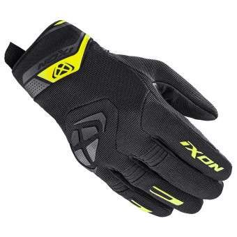 Gants Moto Ixon Mig 2 Black Bright Yellow